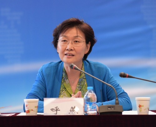省科协党组书记、常务副主席呼燕讲话(于海涛 摄).jpg